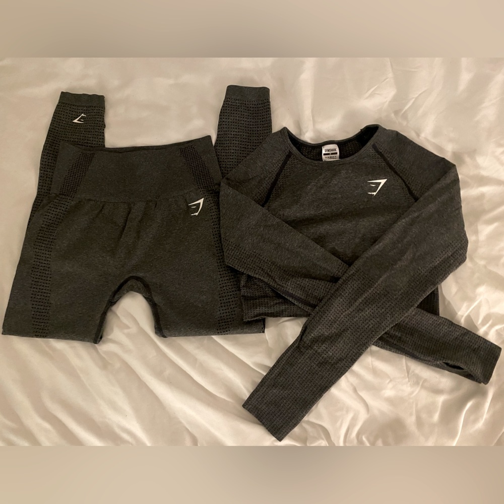 Grey GYMSHARK VITAL SEAMLESS 2.0 Set